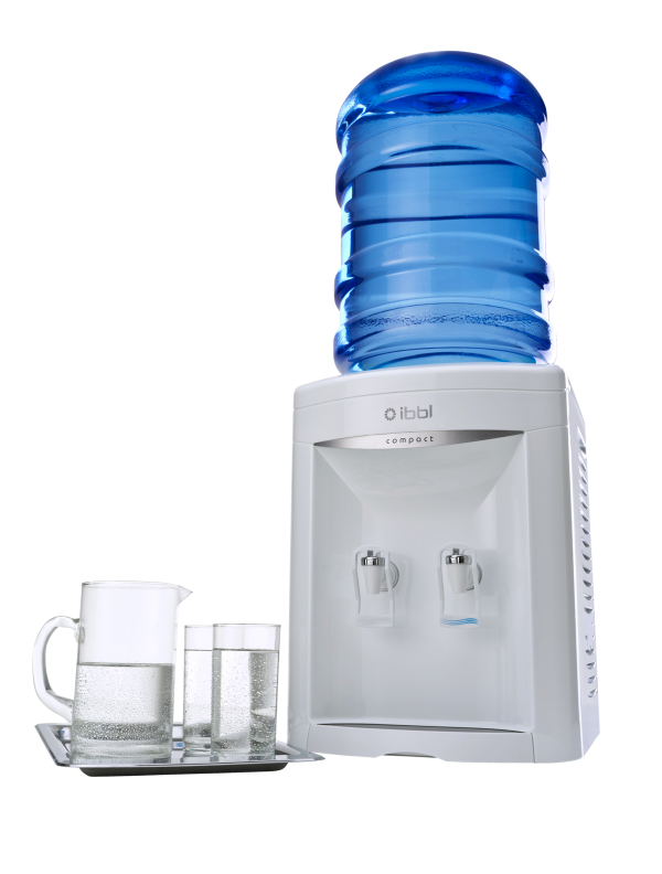 Dispensador de Agua de Garrafón para Mesa con Agua Fría y Natural Marca IBBL Modelo Compact FN2000