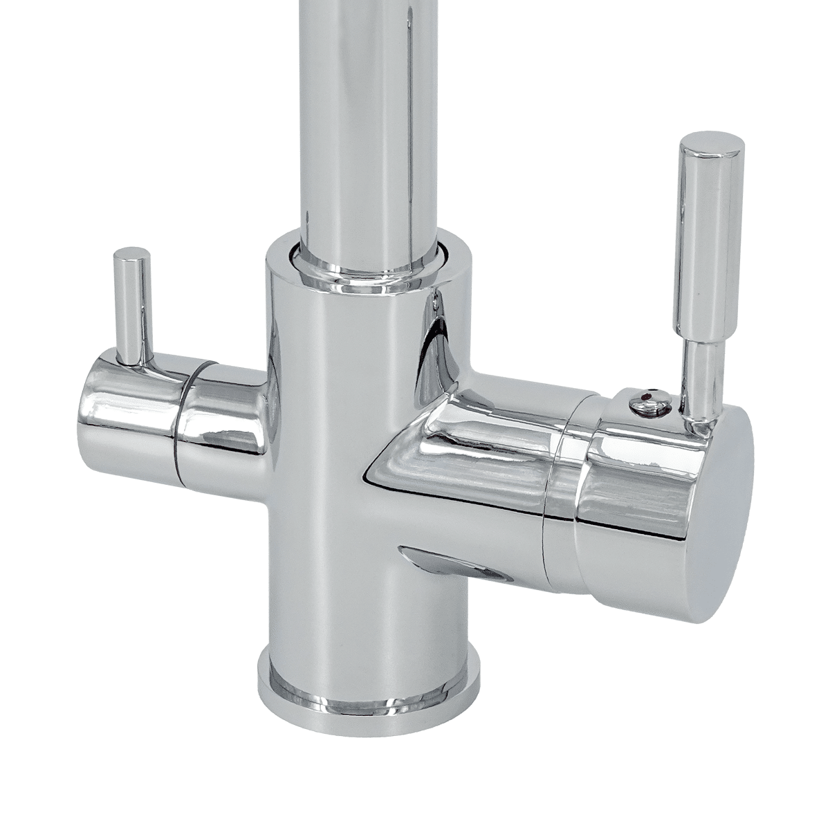 Grifo de 3 vías con salida para purificador Marca LVIC Mod. LVB3672X - Imagen 4