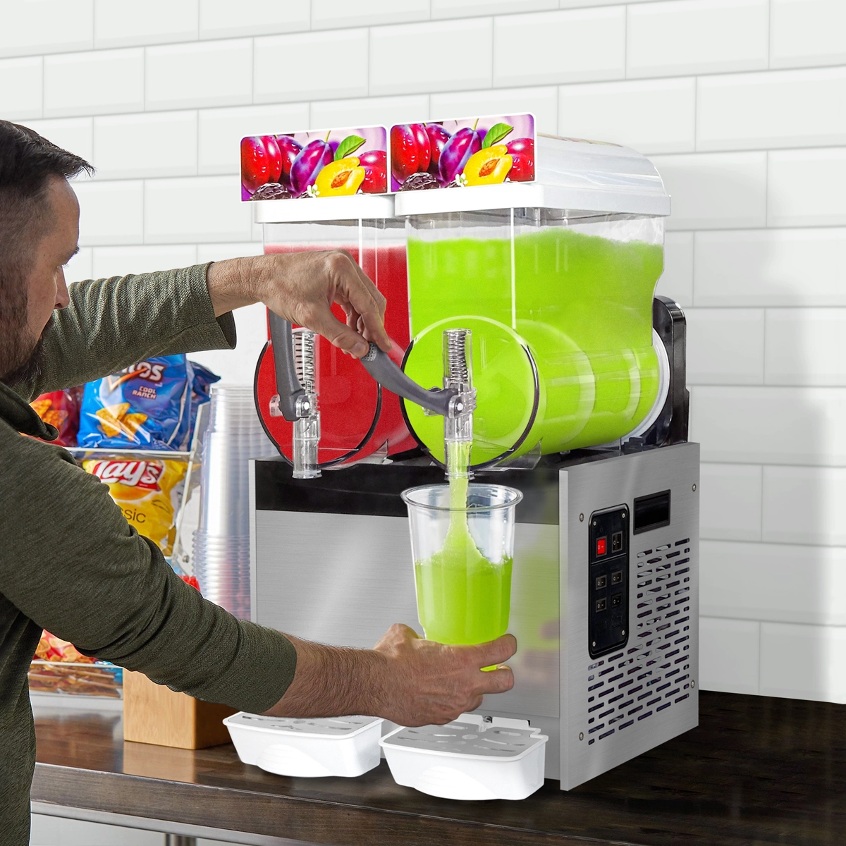 Máquina para granizado (Hielo Loco)15L Mod. LVHL2AC110V - Imagen 4