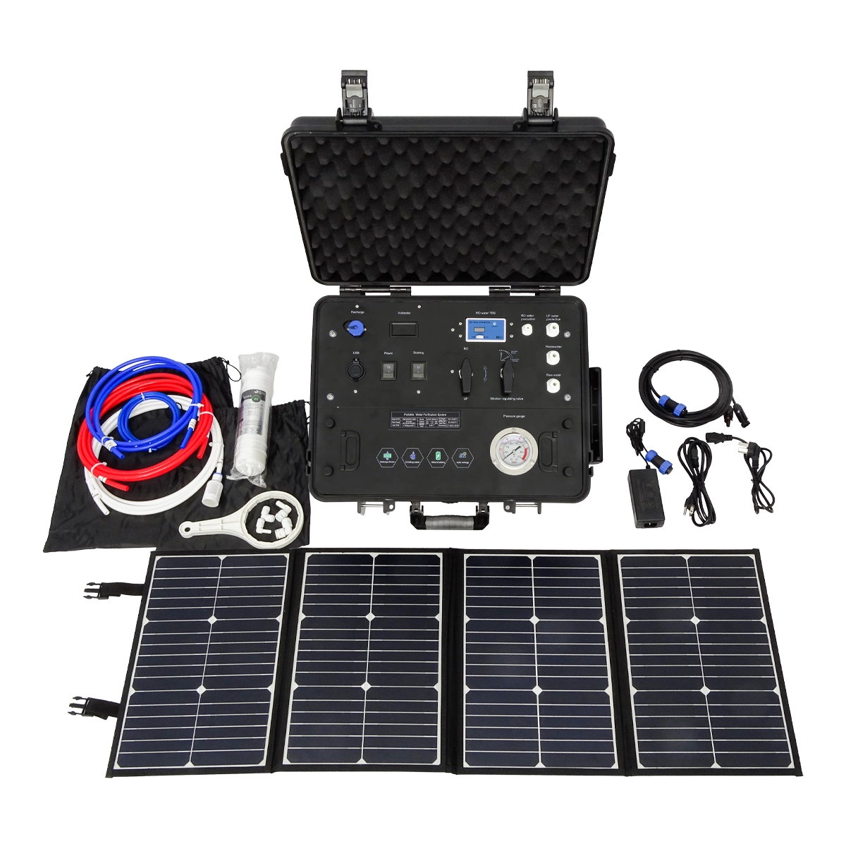 Sistema portátil de Purificación de Agua de 80L/H hasta 180L/H - Imagen 6
