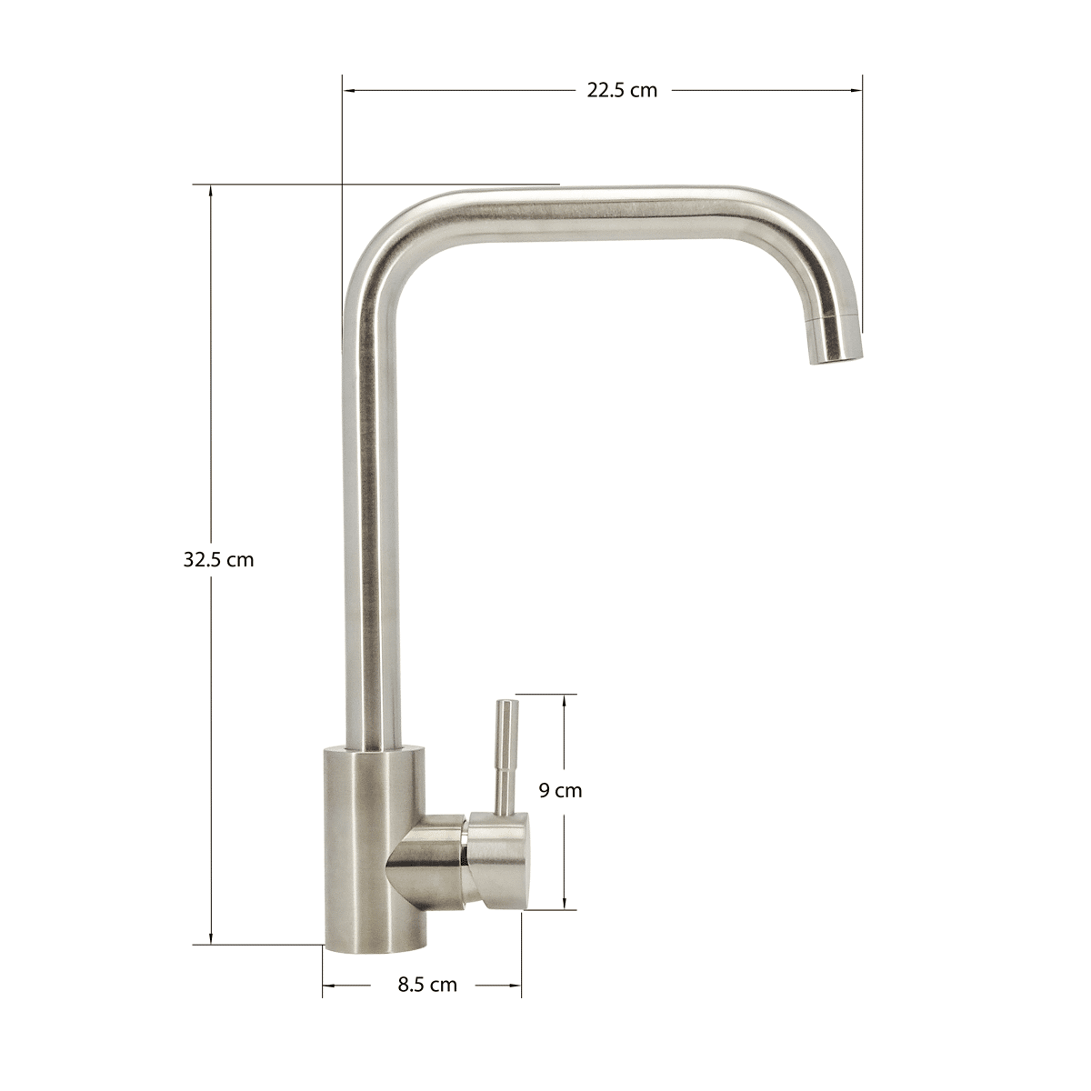 Grifo para lavaplatos de 2 vías Marca: LVIC Mod. LVSS1541X - Imagen 2
