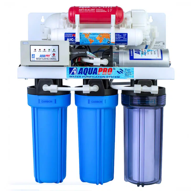 Purificador de agua por Ósmosis Inversa 400 gpd Aquapro Mod. AP800-DIR400