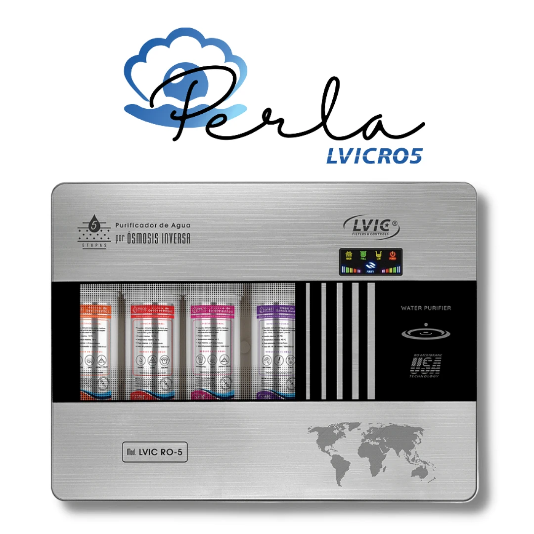 Purificador de Agua por Ósmosis Inversa Mod. PERLA (LVICRO5-M)